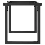 acél dohányzóasztallábak O-alakú vázzal 70 x 30 x 43 cm