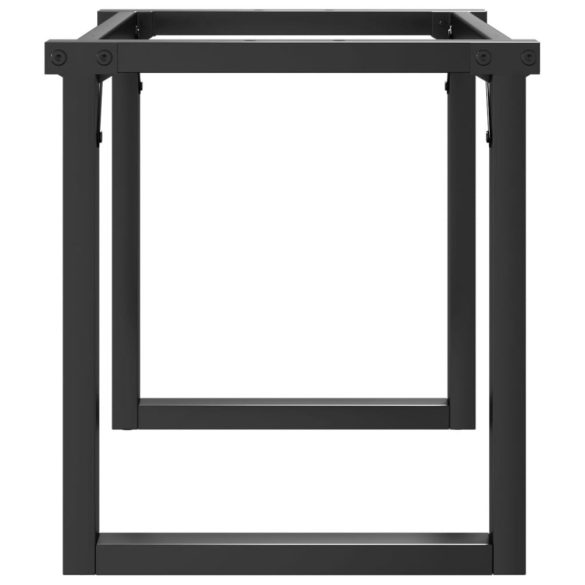 acél dohányzóasztallábak O-alakú vázzal 70 x 30 x 43 cm