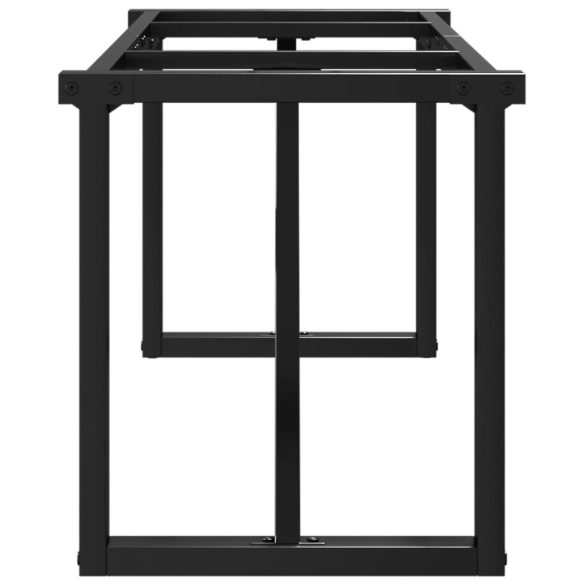 acél dohányzóasztallábak O-alakú vázzal 140 x 30 x 43 cm