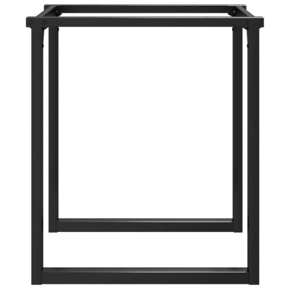 acél dohányzóasztallábak O-alakú vázzal 70 x 70 x 73 cm