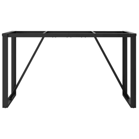 acél étkezőasztallábak O-alakú vázzal 120 x 60 x 73 cm