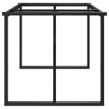 acél étkezőasztallábak O-alakú vázzal 180 x 80 x 73 cm