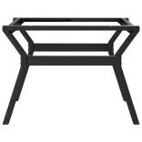 acél dohányzóasztallábak Y-alakú vázzal 70 x 60 x 43 cm