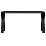 acél dohányzóasztallábak Y-alakú vázzal 90 x 30 x 43 cm