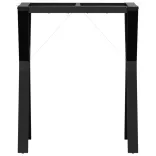 acél étkezőasztallábak Y-alakú vázzal 60 x 40 x 73 cm