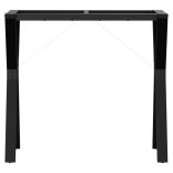 acél dohányzóasztallábak Y-alakú vázzal 80 x 40 x 73 cm