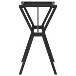 acél dohányzóasztallábak Y-alakú vázzal 80 x 40 x 73 cm