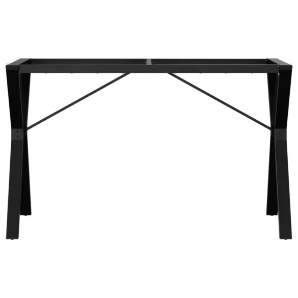 acél étkezőasztallábak Y-alakú vázzal 120 x 60 x 73 cm