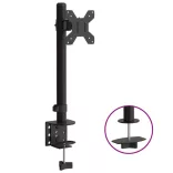 fekete acél monitorállvány VESA 75/100 mm