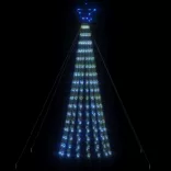 kék LED karácsonyfa 275 LED 180 cm