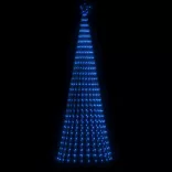 kék LED karácsonyfa 688 LED 300 cm
