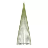 meleg fehér LED karácsonyfa 1544 LED 500 cm