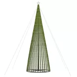 meleg fehér LED karácsonyfa 1544 LED 500 cm