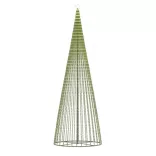 színes LED karácsonyfa 1544 LED 500 cm