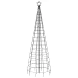 meleg fehér LED karácsonyfa tüskékkel 570 LED 300 cm