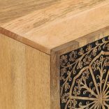 tömör mangófa TV-szekrény 105 x 33 x 46 cm