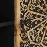 tömör mangófa TV-szekrény 105 x 33 x 46 cm