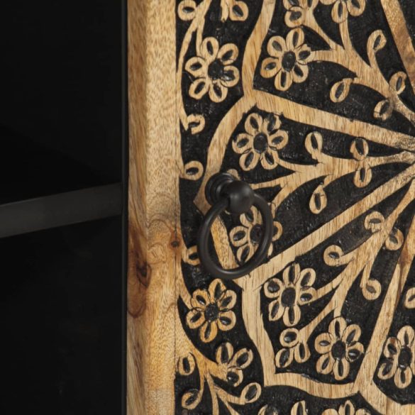 tömör mangófa TV-szekrény 105 x 33 x 46 cm