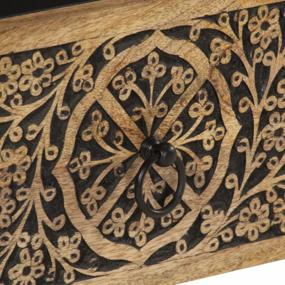 tömör mangófa TV-szekrény 70 x 33 x 46 cm