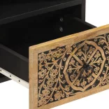 tömör mangófa TV-szekrény 70 x 33 x 46 cm