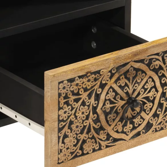 tömör mangófa TV-szekrény 70 x 33 x 46 cm