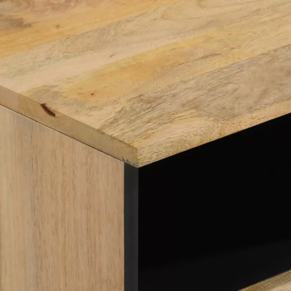 tömör mangófa éjjeliszekrény 40 x 33 x 46 cm