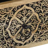 tömör mangófa éjjeliszekrény 40 x 33 x 46 cm