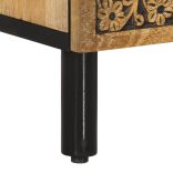 tömör mangófa TV-szekrény 100 x 33 x 46 cm