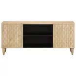 tömör mangófa TV-szekrény 105 x 33 x 46 cm