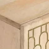 tömör mangófa TV-szekrény 105 x 33 x 46 cm