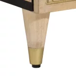 tömör mangófa TV-szekrény 105 x 33 x 46 cm