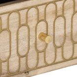 tömör mangófa TV-szekrény 100 x 33 x 46 cm