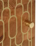 tömör mangófa éjjeliszekrény 40 x 33 x 46 cm