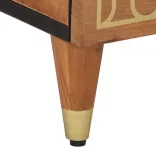 tömör mangófa éjjeliszekrény 40 x 33 x 46 cm