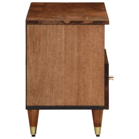 tömör mangófa TV-szekrény 80 x 33 x 46 cm