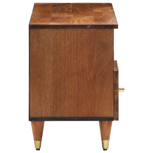 tömör mangófa TV-szekrény 100 x 33 x 46 cm