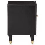 tömör mangófa éjjeliszekrény 40 x 33 x 46 cm