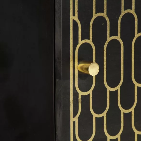 tömör mangófa éjjeliszekrény 40 x 33 x 46 cm