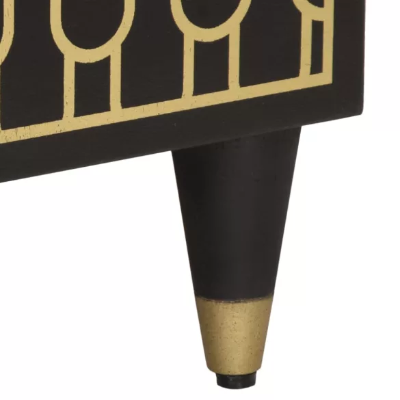 tömör mangófa éjjeliszekrény 40 x 33 x 46 cm