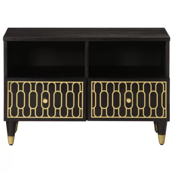 tömör mangófa TV-szekrény 70 x 33 x 46 cm