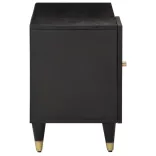 tömör mangófa TV-szekrény 80x31,5x46 cm