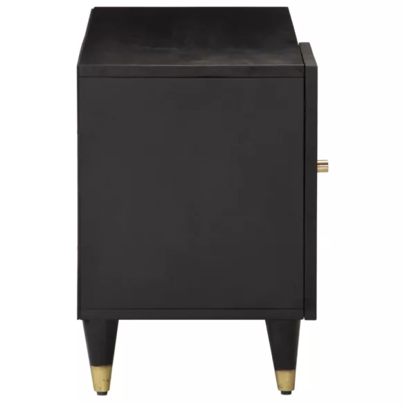 tömör mangófa TV-szekrény 80x31,5x46 cm