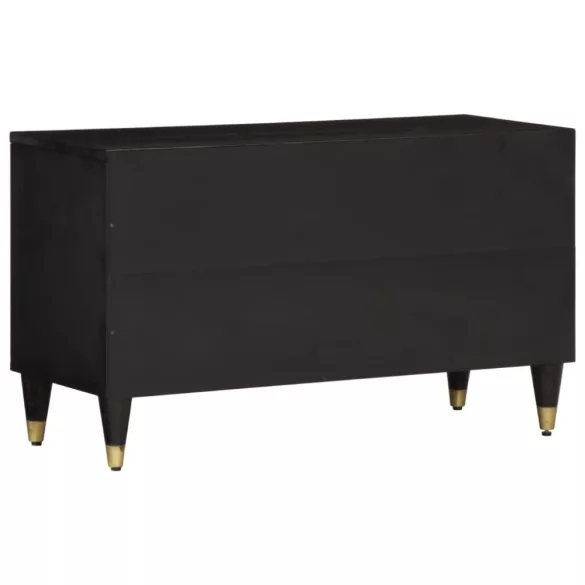 tömör mangófa TV-szekrény 80x31,5x46 cm