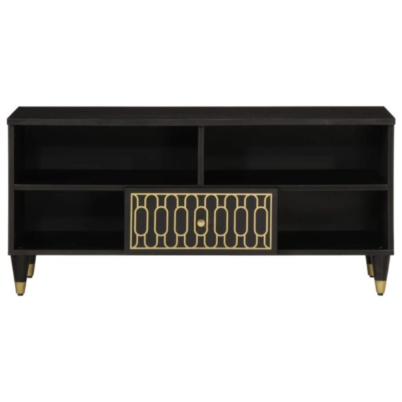 tömör mangófa TV-szekrény 100 x 33 x 46 cm