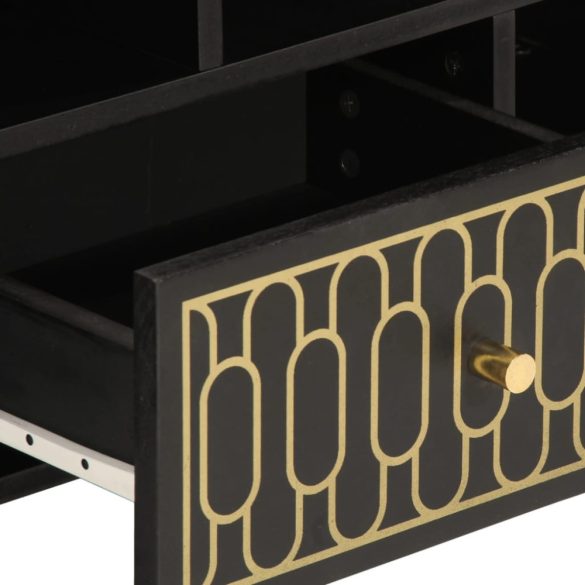 tömör mangófa TV-szekrény 100 x 33 x 46 cm