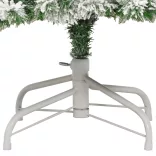 csuklópántos műkarácsonyfa hóval 180 cm