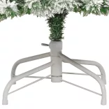 csuklópántos műkarácsonyfa hóval 240 cm