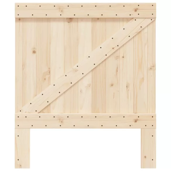 tömör fenyőfa fejtámla 90 x 104 cm