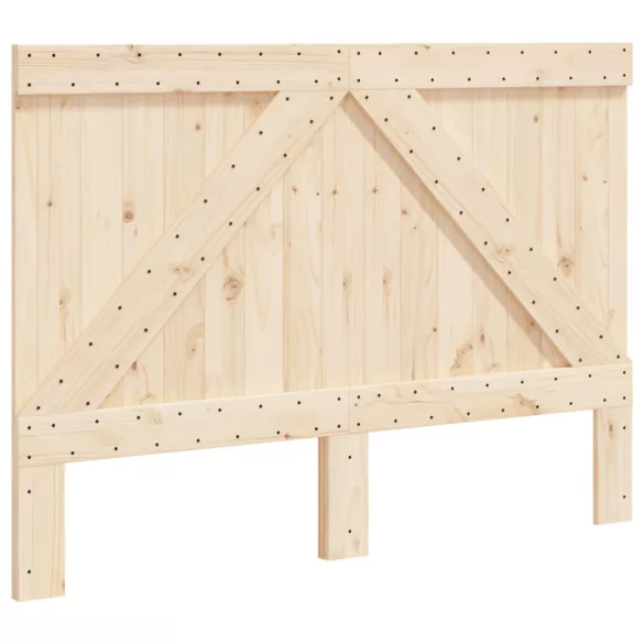 tömör fenyőfa fejtámla 140 x 104 cm