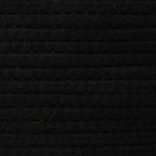 2 db fehér-fekete pamut tárolókosár